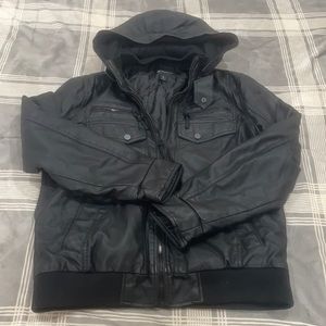 INC jacket with removable hood